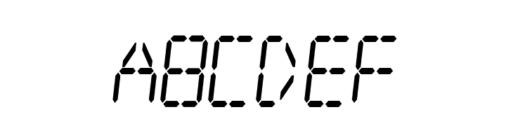 Digital dream Skew Narrow  Free Fonts Download