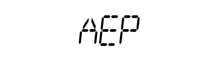 Digital dream Skew Narrow  Free Fonts Download