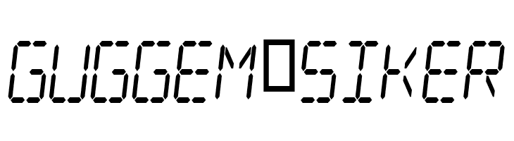 Digital dream Skew Narrow  Free Fonts Download