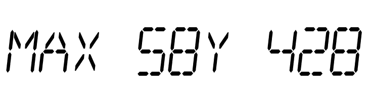 Digital dream Skew Narrow  Free Fonts Download