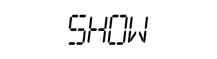 Digital dream Skew Narrow  Free Fonts Download