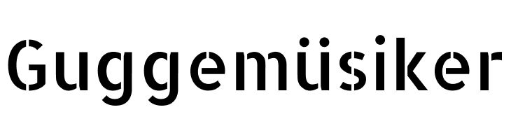 Allerta Stencil Regular  Free Fonts Download