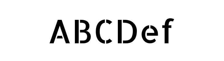 AllertaStencil-Regular  Free Fonts Download