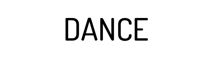 DANCE Terminal Dosis Medium Font