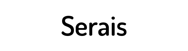 Serais Terminal Dosis SemiBold Font