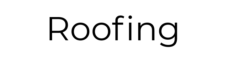 Roofing Montserrat Regular Font