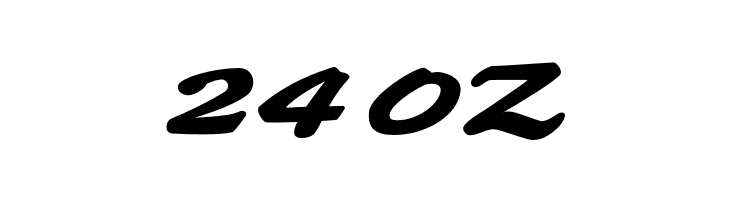 240Z Sarina-Regular Font