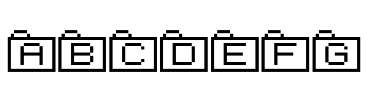 Bit Folder15 [sRB]  Free Fonts Download