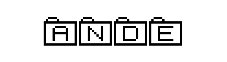 Bit Folder15 [sRB]  Free Fonts Download