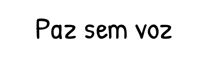 Paz%2Bsem%2Bvoz Patrick Hand Regular Font