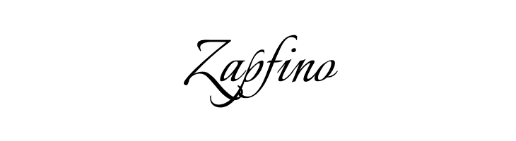 Zapfino Italianno Font