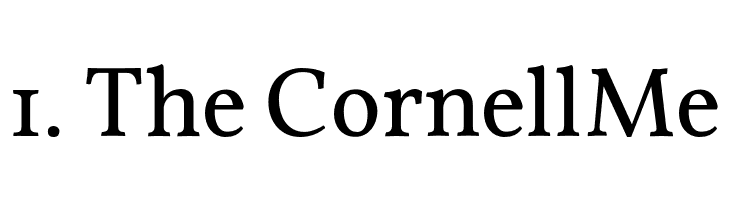 1.%2BThe%2BCornellMe Vollkorn Font