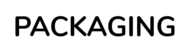PACKAGING Nunito Bold Font