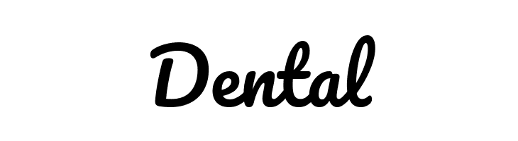 Dental Pacifico Regular Font