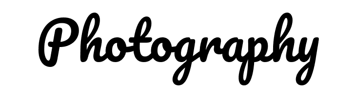 Photography Pacifico Regular Font