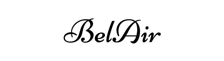 BelAir Nicone-Regular Font