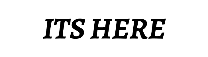 Alegreya Bold Italic  Free Fonts Download