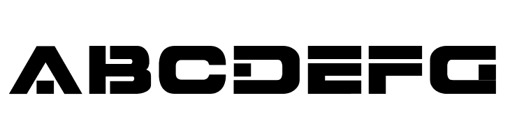 7th Service ExtraBold  Free Fonts Download