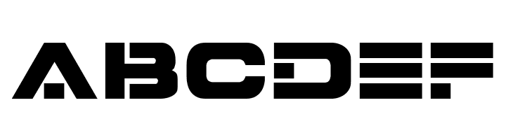 7th Service ExtraBold  Free Fonts Download