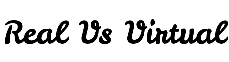 Real%2BVs%2BVirtual LeckerliOne Font