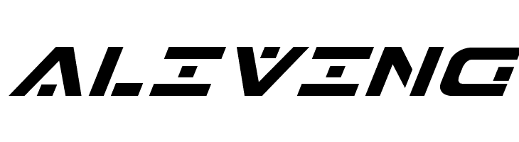 7th Service Italic  Free Fonts Download