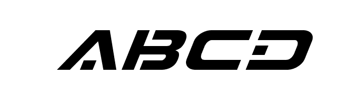 7th Service Italic  Free Fonts Download