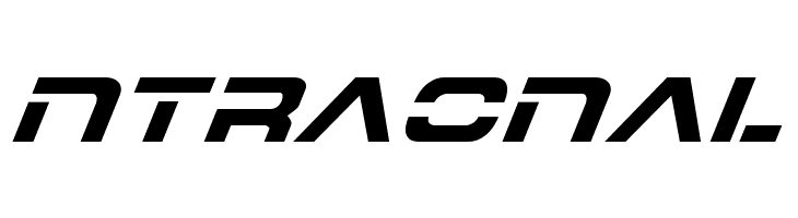 7th Service Italic  Free Fonts Download