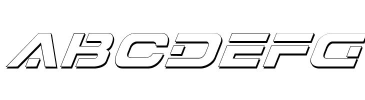 7th Service Outline Italic  Free Fonts Download