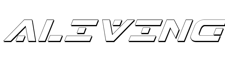 7th Service Outline Italic  Free Fonts Download