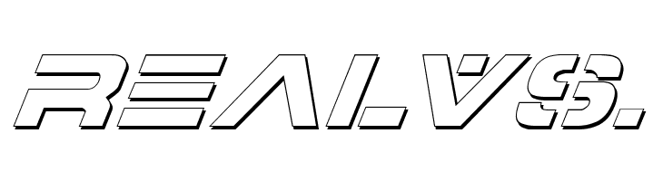 7th Service Outline Italic  Free Fonts Download