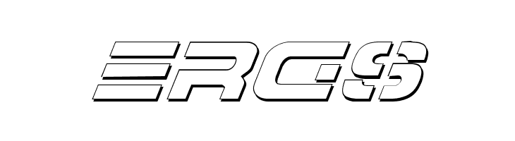 7th Service Outline Italic  Free Fonts Download