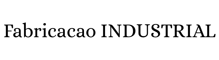 Fabricacao%2BINDUSTRIAL Alice Regular Font