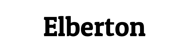 Elberton Patua One Font