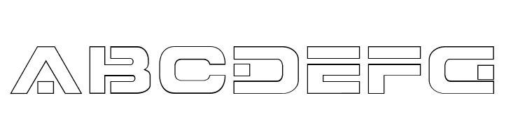 7th Service Outline  Free Fonts Download