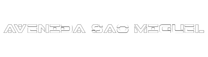 7th Service Outline  Free Fonts Download