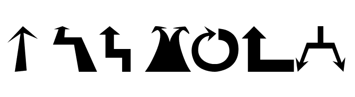 wmarrows1  Free Fonts Download