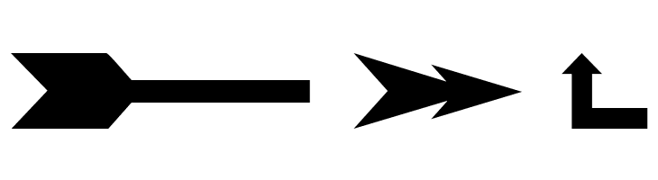 wmarrows1  Free Fonts Download