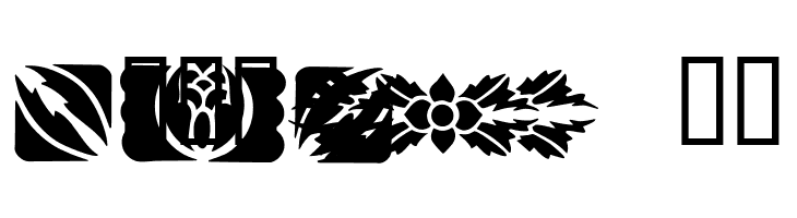 Dividers & Misc  Free Fonts Download