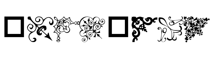wmcorners3  Free Fonts Download