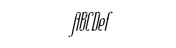 Absinthe FT Italic  Free Fonts Download