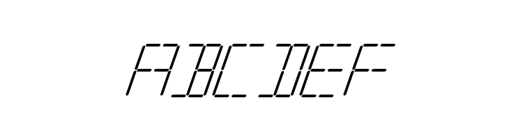 Silverball Oblique  Free Fonts Download