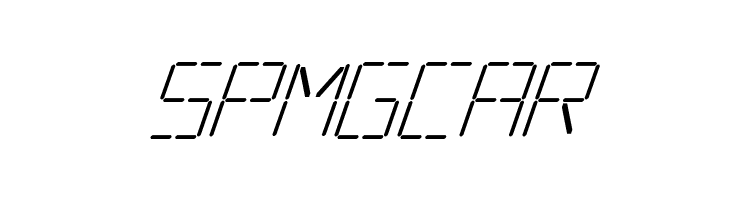 Silverball Oblique  Free Fonts Download