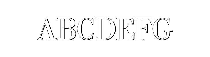 IntellectaBodoned Beveled  Free Fonts Download