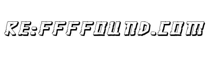 Khazad-Dum 3D Expanded Italic  Free Fonts Download