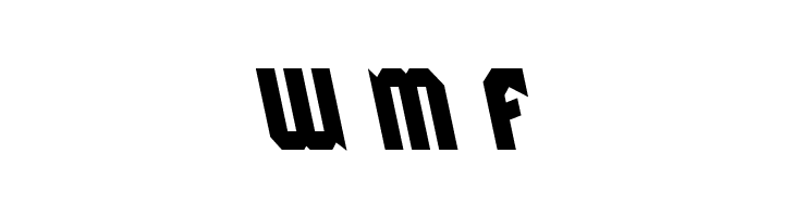 Warrior Nation Leftalic  Free Fonts Download