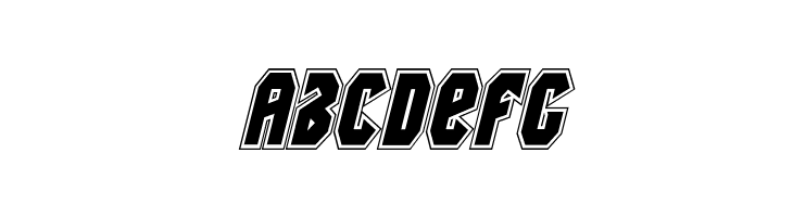 Warrior Nation Academy Italic  Free Fonts Download