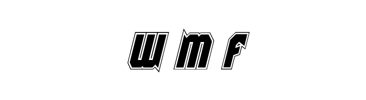 Warrior Nation Academy Italic  Free Fonts Download