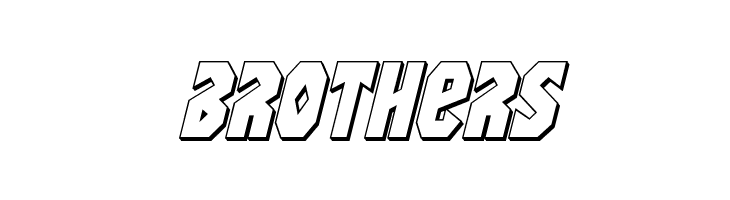 Warrior Nation 3D Italic  Free Fonts Download