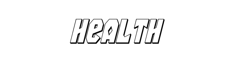 Warrior Nation 3D Italic  Free Fonts Download