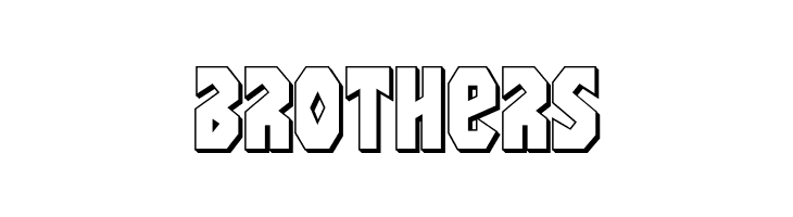 Warrior Nation 3D Regular  Free Fonts Download